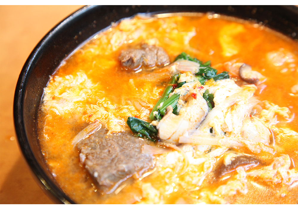 カルビクッパ(Kalbee Soup with Rice)